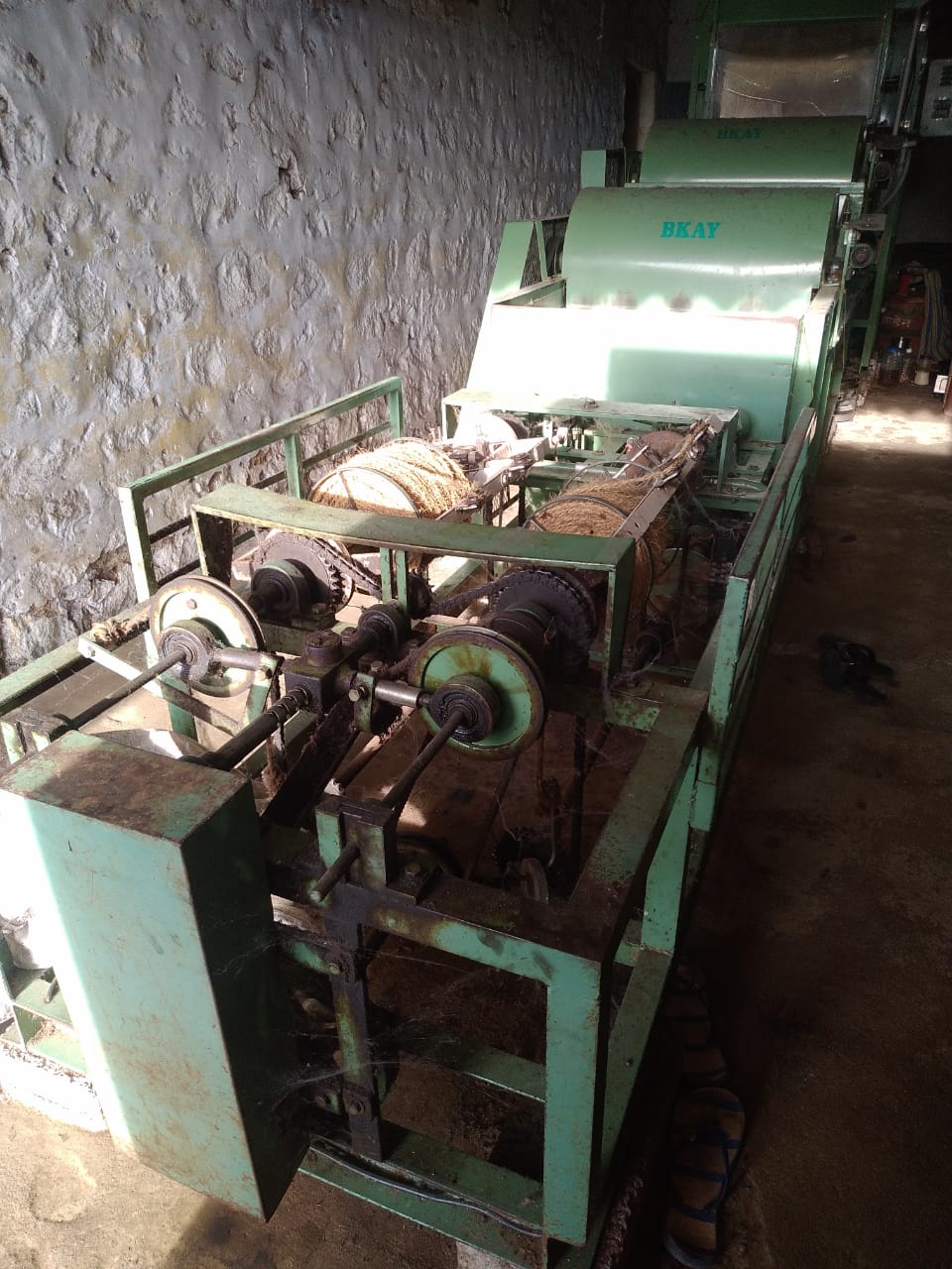 MS Coir Rope Making Machine, Capacity: 500Kg/Shift at Rs 270000/unit in  Salem