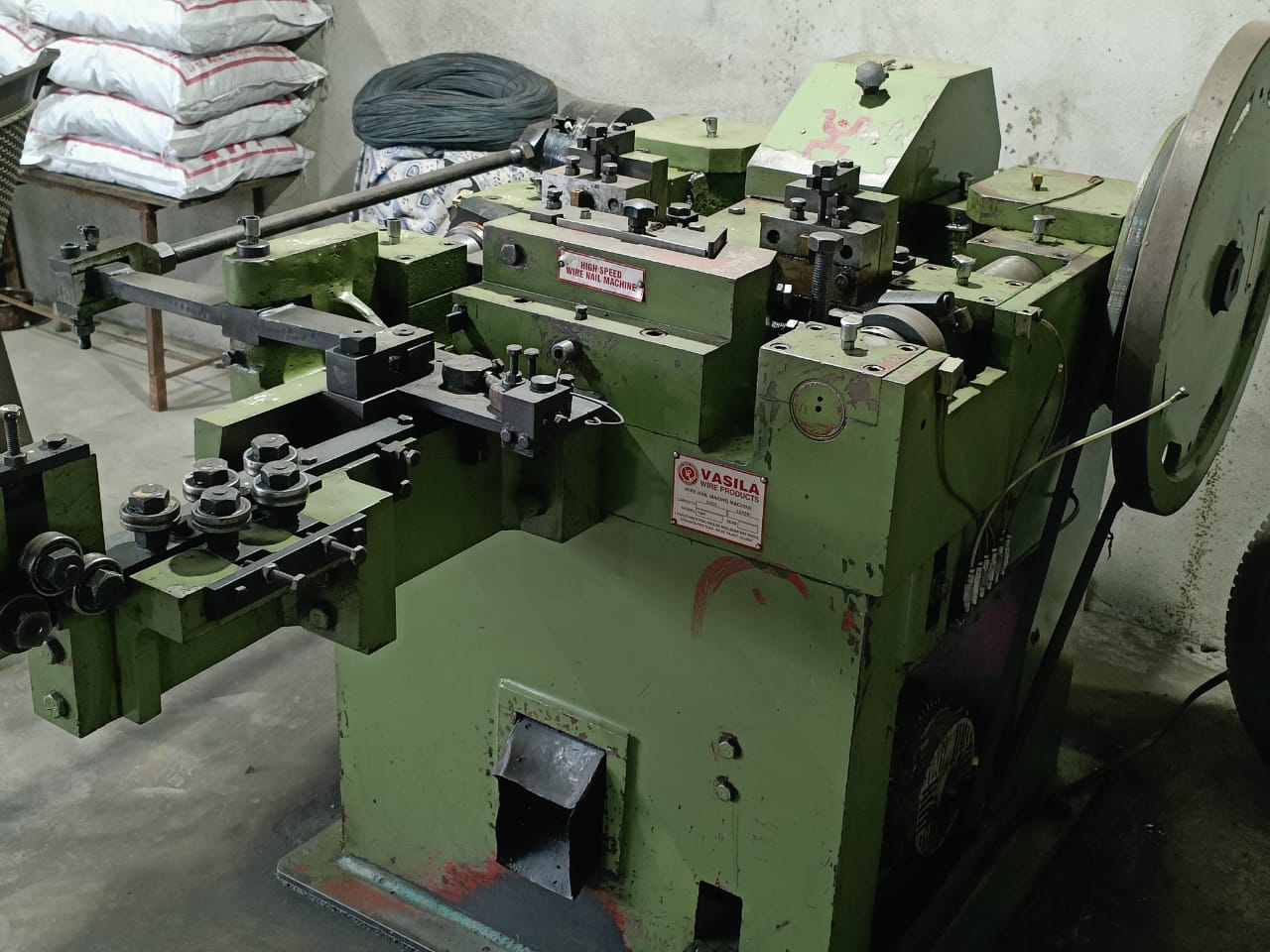 4kw Full Auto Wire nail making manufacturing machine best price list, For  Industry, 2.5 Ton at Rs 1000000/set in Karanja